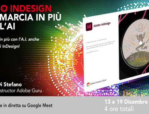 CORSO INDESIGN – UNA MARCIA IN PIÙ CON L’AI